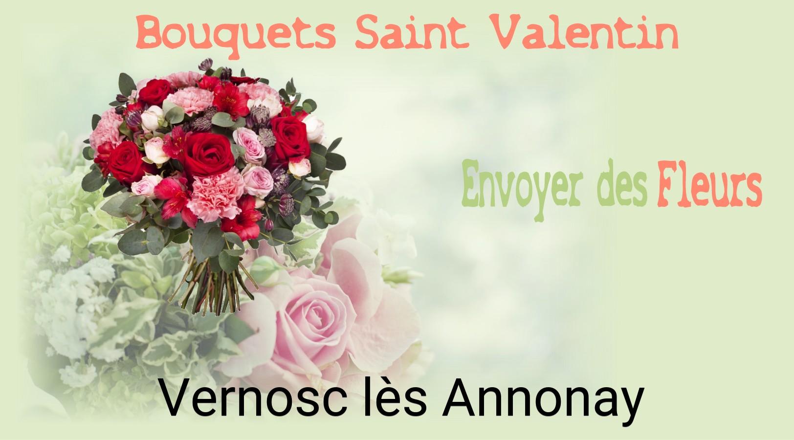 Roses de Saint-Valentin livrées à Vernosc-lès-Annonay